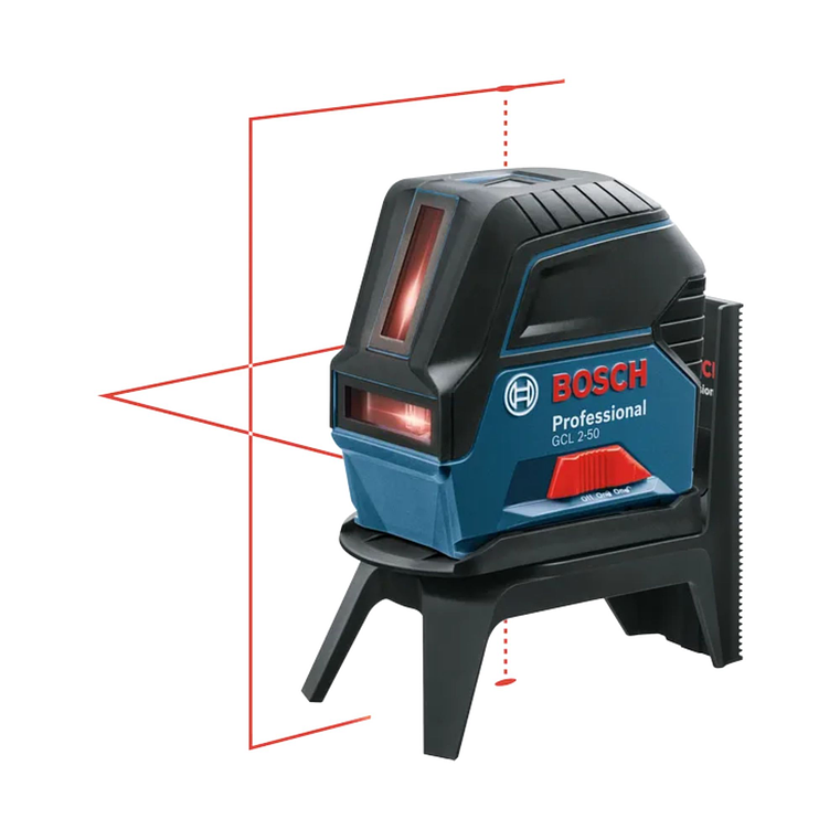 Laser combinado PRO GCL 2-50 + 3 pilhas de 1,5V + Mala de Transporte BOSCH  2