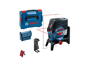 Nivel Laser combinado Linhas vermelhas GCL 2-50 C + Mala L-BOXX 136 + Clipe para teto BOSCH