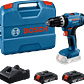 Aparafusadora/Berbequim sem fio GSB 18V-25 + 2 Baterias 18V 2.0Ah + Mala L-Case BOSCH - Miniatura 1