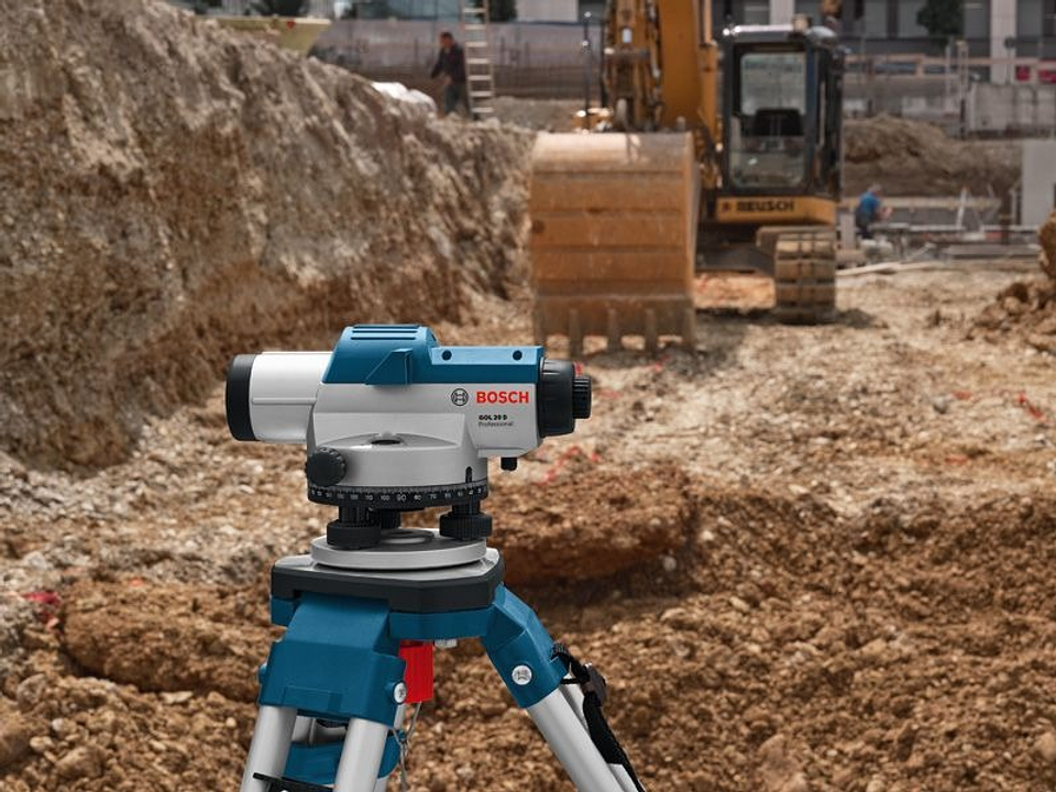 Nível ótico PRO GOL 20 D + Tripé para construção civil BOSCH  3