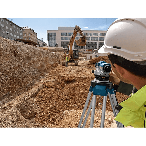 Nível ótico PRO GOL 20 D + Tripé para construção civil BOSCH  4