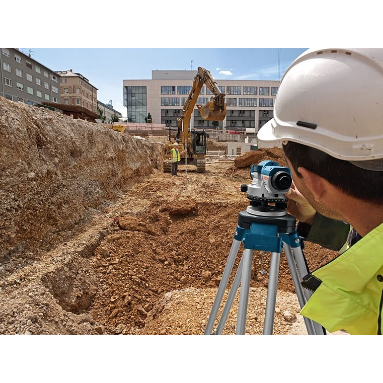 Nível ótico PRO GOL 20 D + Tripé para construção civil BOSCH  4