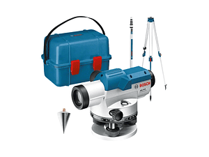 Nível ótico PRO GOL 20 D + Tripé para construção civil BOSCH 