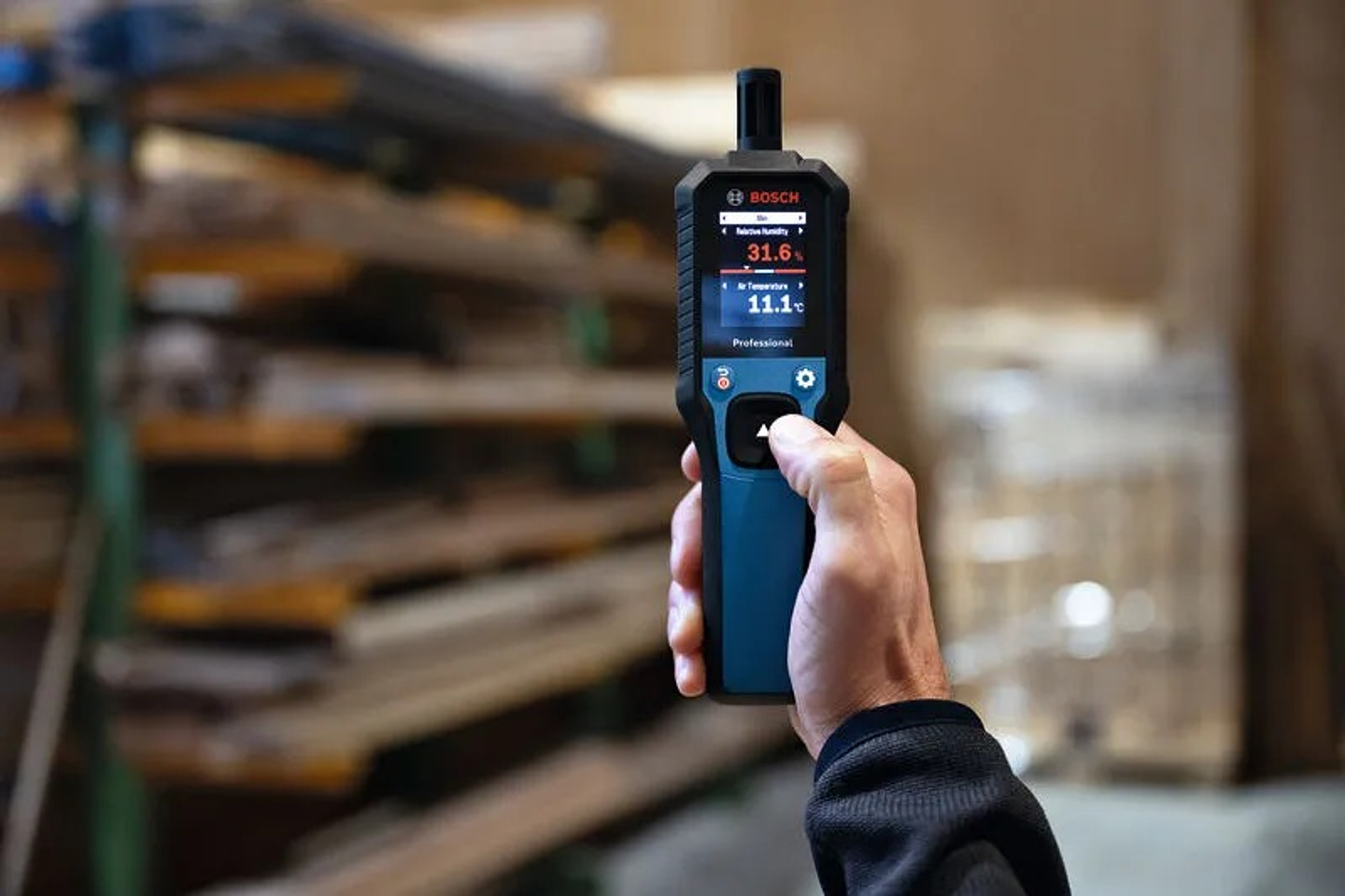 Termo-higrómetros PRO GDH 1-17 BOSCH 9