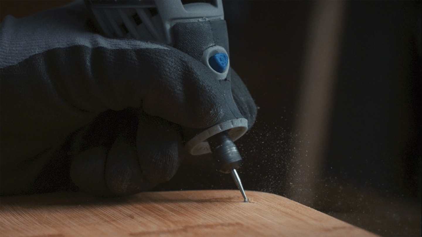 Fresa de gravar de 2,4 mm (107) DREMEL (3 un.) 5