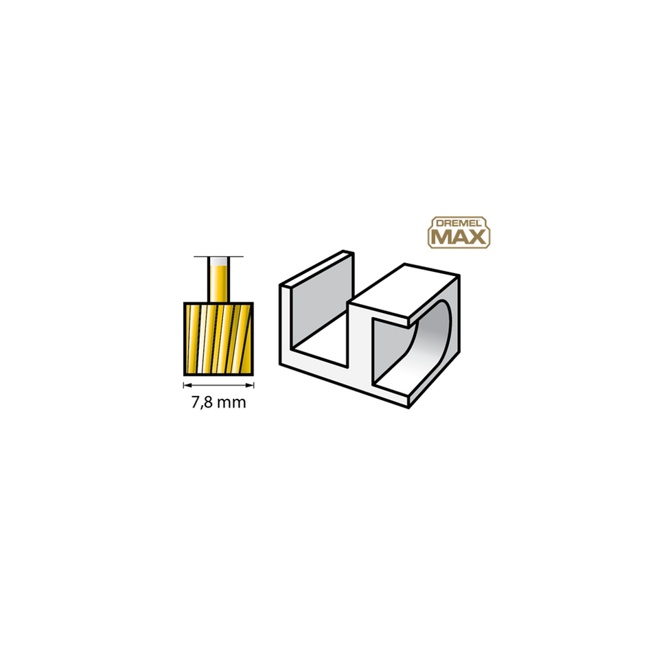 Ponta para talhar de DREMEL® MAX (115DM) (2 un.) 2