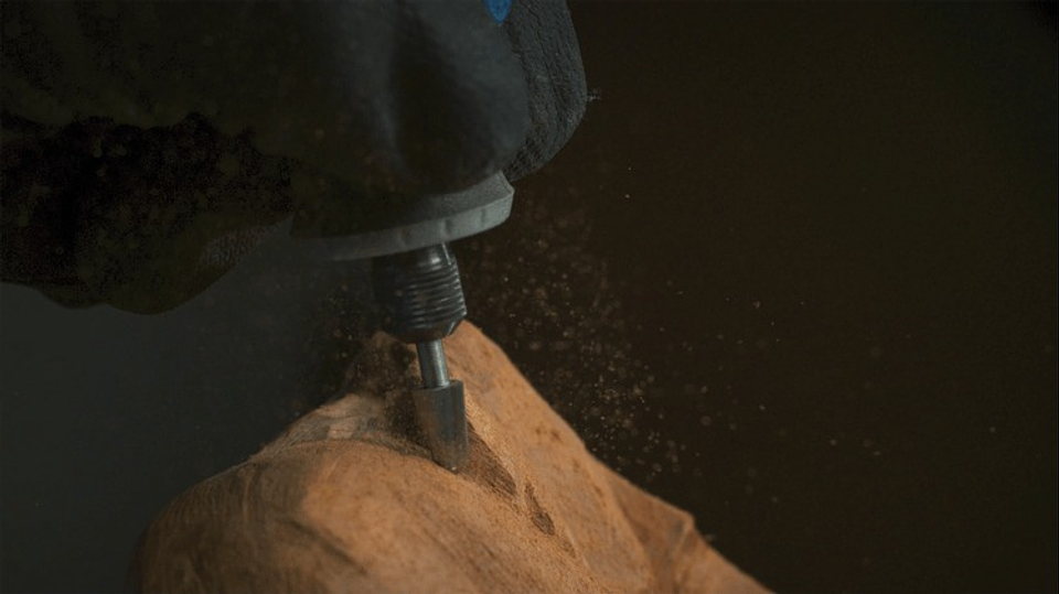 Fresa de alta velocidade de 6,4 mm (117) DREMEL (2 un.) 4