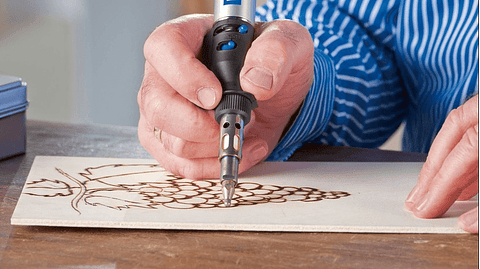 Set de acessórios para pirogravura Dremel® VersaTip (204) 