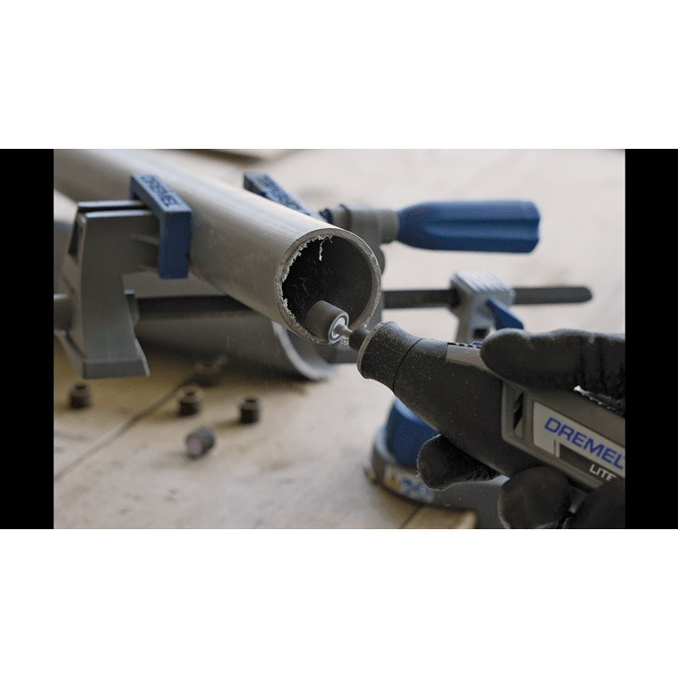 Cinta de lixa e mandril, de 13 mm, grão 60 (407) DREMEL  4