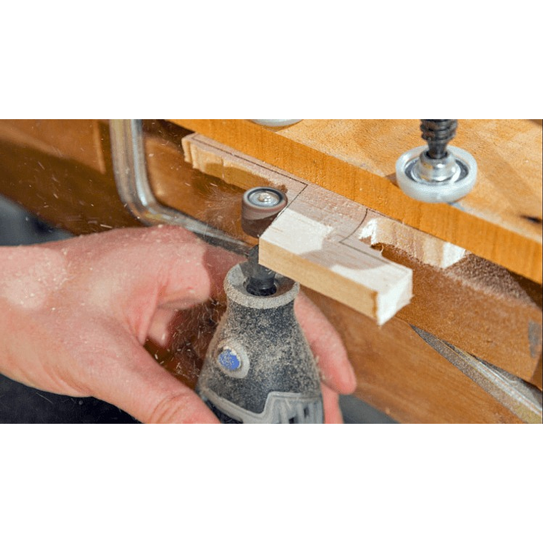 Cinta de lixa e mandril, de 13 mm, grão 60 (407) DREMEL  5