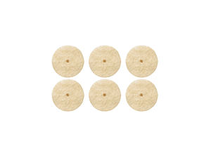 Disco de polir de 13 mm (414) DREMEL (6 unid.)