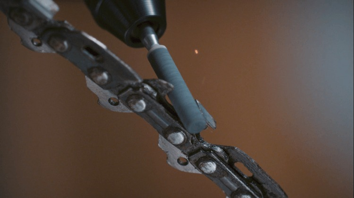 Pedra de afiar serras de corrente, de 4 mm (453) DREMEL (3 unid)  5