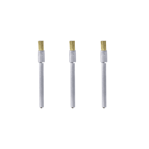 Escova de latão de 3,2 mm (537) DREMEL (3 unid.)