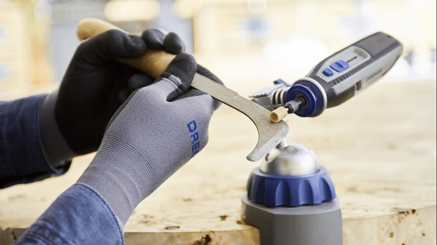 Pedra de esmerilar de óxido de alumínio, de 9,5 mm (932) DREMEL (3 unid) 4