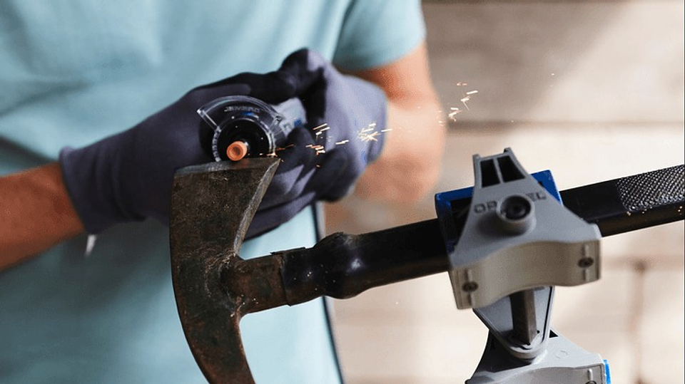 Pedra de esmerilar de óxido de alumínio, de 9,5 mm (932) DREMEL (3 unid) 5