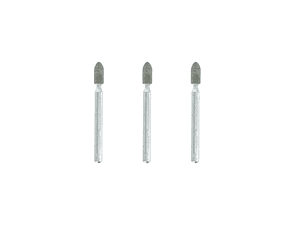 Pedra de esmerilar de carboneto de silício, de 3,2 mm (83322) DREMEL (3 unid.)