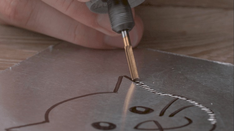 Ponta para talhar de carboneto de tungsténio DREMEL® MAX (9901DM )  4