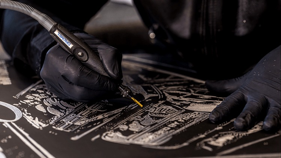 Ponta para talhar de carboneto de tungsténio DREMEL® MAX (9901DM )  6