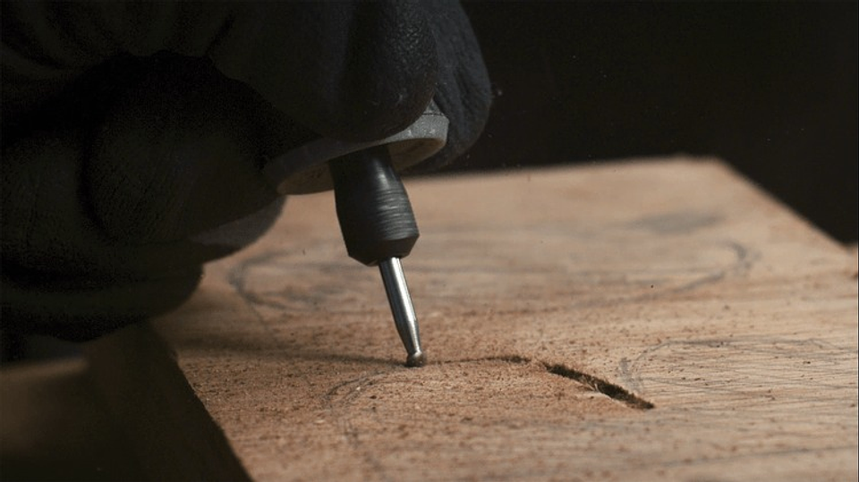 Fresa de metal duro com ponta de esfera de 3,2 mm (9905) DREMEL  2