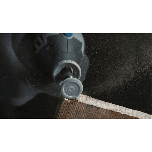 Fresa de metal duro com dentes texturizados em forma de disco, de 19 mm (9936) DREMEL  4