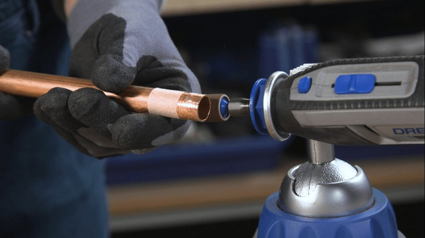 DREMEL® EZ SpeedClic: mandril de lixar e cintas de lixa (SC407) (3 unid.) 6