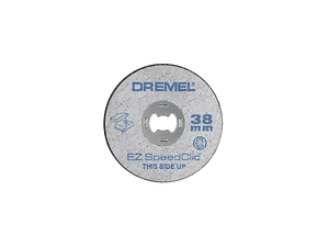 DREMEL® EZ SpeedClic: discos de corte para metal, embalagem de 12 unidades. (SC456B) 