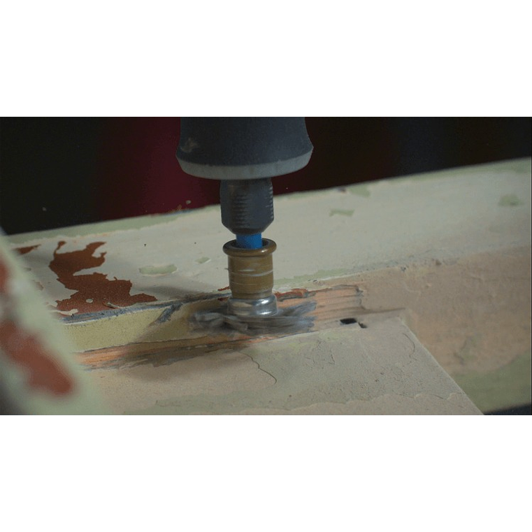 DREMEL® EZ SpeedClic: escova abrasiva para detalhe, grão 36 (471S)  2