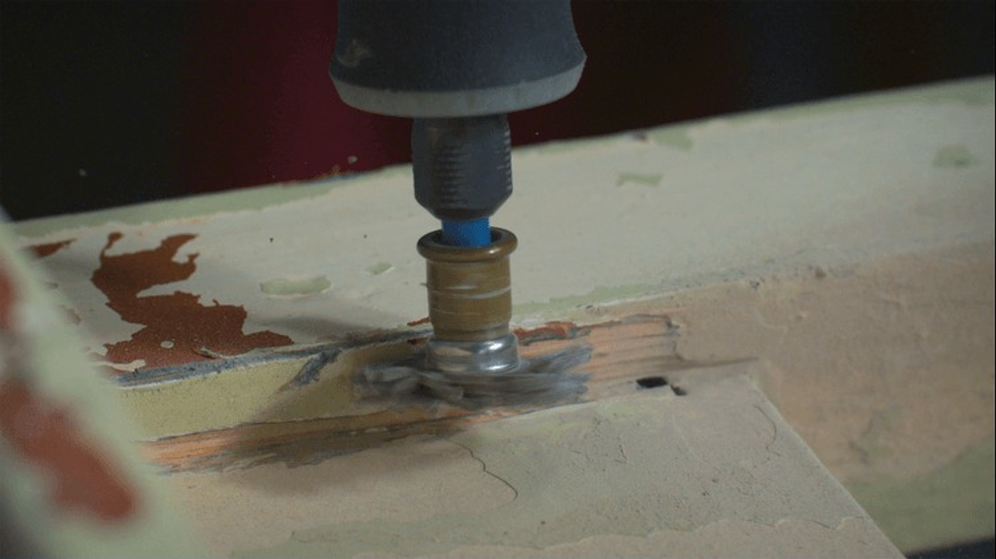 DREMEL® EZ SpeedClic: escova abrasiva para detalhe, grão 36 (471S)  2