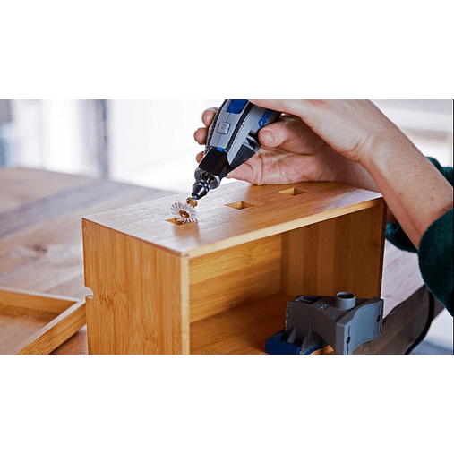 DREMEL® EZ SpeedClic: escova abrasiva para detalhe, grão 120 (472S)  2