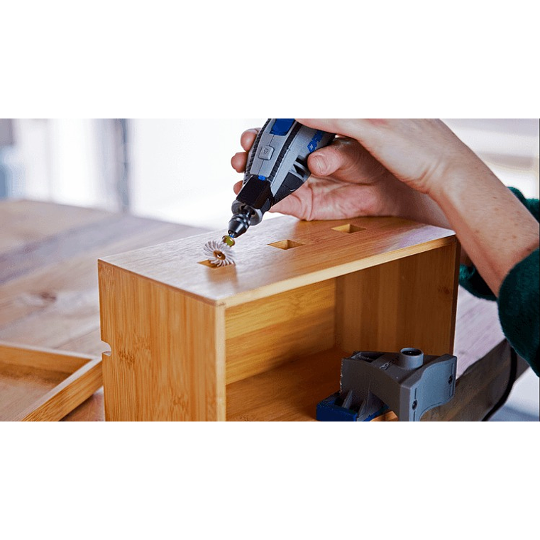 DREMEL® EZ SpeedClic: escova abrasiva para detalhe, grão 120 (472S)  2