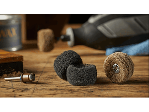 Discos abrasivos de acabamento grão 180 e 280 DREMEL® MAX EZ SpeedClic (S511DM)