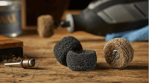 Discos abrasivos de acabamento grão 180 e 280 DREMEL® MAX EZ SpeedClic (S511DM)