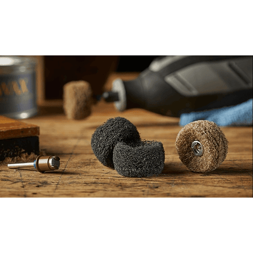 Discos abrasivos de acabamento grão 180 e 280 DREMEL® MAX EZ SpeedClic (S511DM) 2