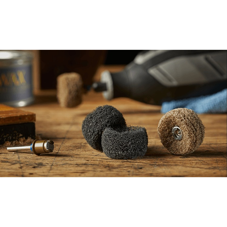 Discos abrasivos de acabamento grão 180 e 280 DREMEL® MAX EZ SpeedClic (S511DM) 2