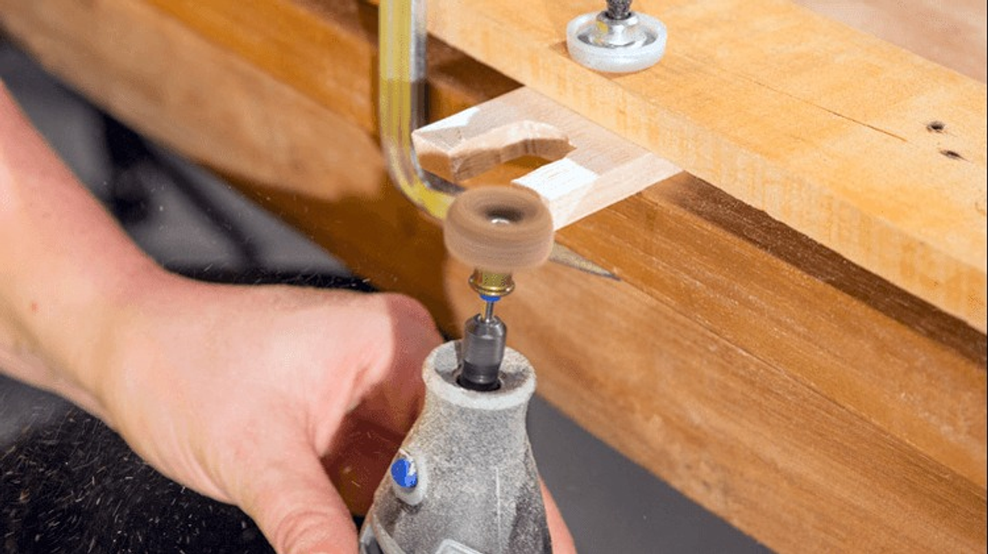 DREMEL® EZ SpeedClic: discos abrasivos de acabamento, grão 180 e 280 (511S)  3