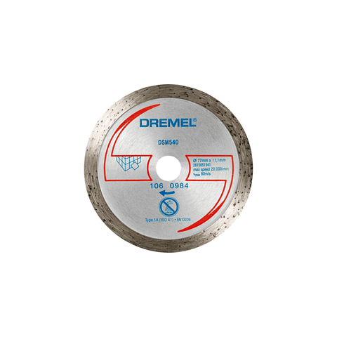Disco de corte de diamante para azulejo DREMEL® DSM20 (DSM540)