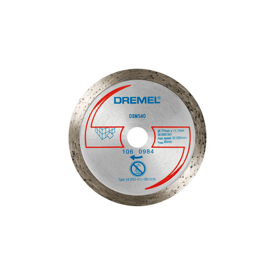 Disco de corte de diamante para azulejo DREMEL® DSM20 (DSM540) 1