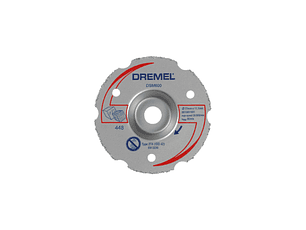 Disco de corte à face de carbeto multifunções DREMEL® DSM20 (DSM600)