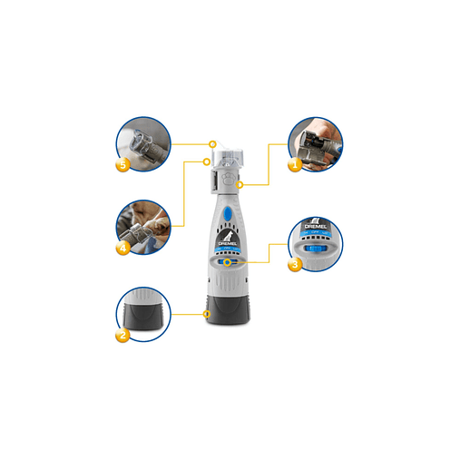 Kit para unhas para animais de estimação DREMEL® (7020-PGK)  1