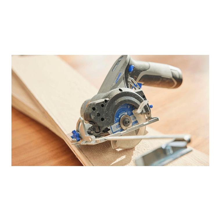 Serra circular compacta DREMEL® Blueprint (CS12V-S1)  4