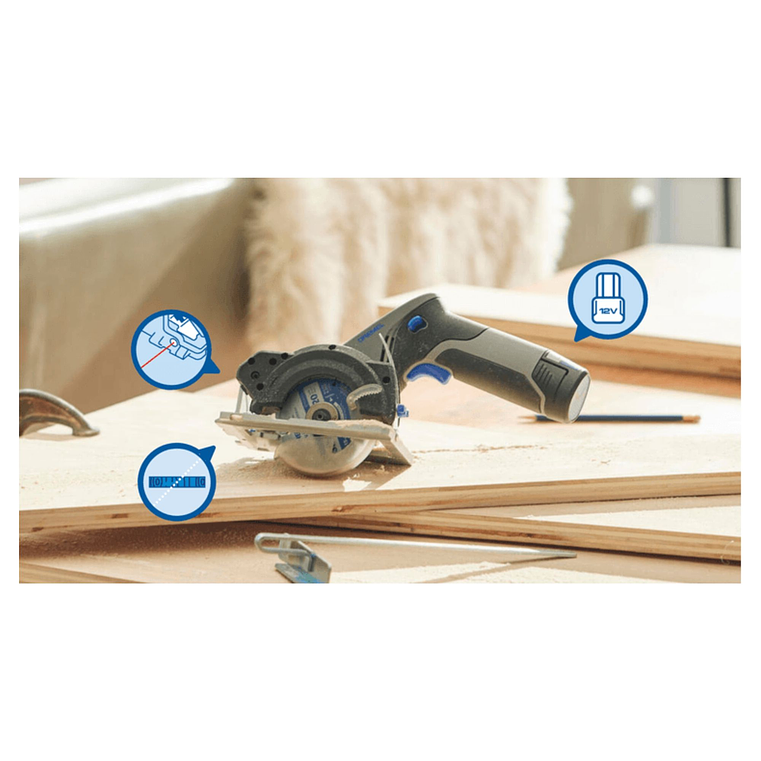 Serra circular compacta DREMEL® Blueprint (CS12V-S1)  5