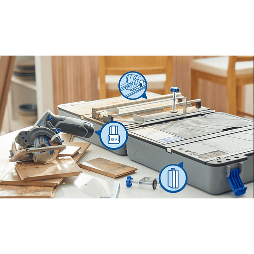 Estação de serra portátil DREMEL® Blueprint (CS12V-SC1) 4