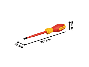 Chave de fendas VDE SL6.5x125 mm Professional BOSCH 