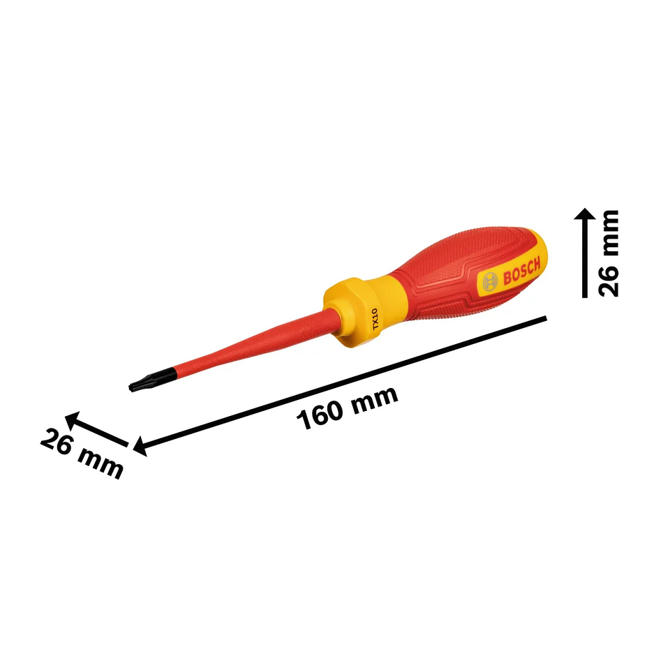 Chave de fendas VDE TX10x75 mm Professional BOSCH 1