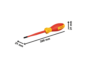 Chave de fendas VDE SL/PH1x100 mm Professional BOSCH