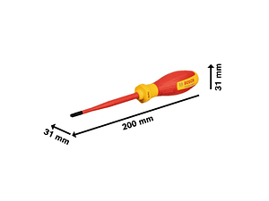 Chave de fendas VDE SL/PZ1x100 mm Professional BOSCH 
