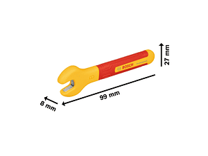 Chave de boca VDE de 8 mm Professional BOSCH