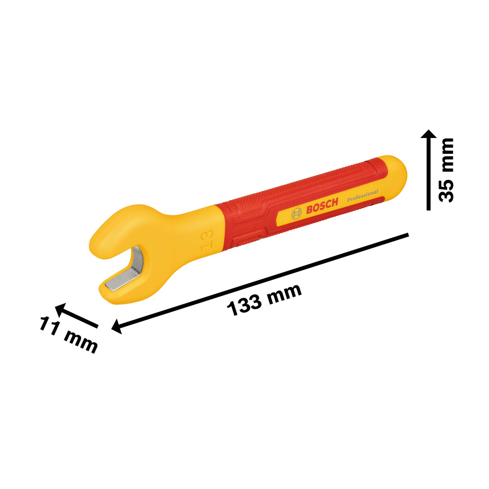 Chave de boca VDE de 13 mm Professional BOSCH  1