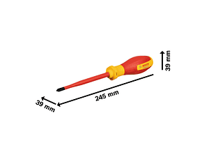 Chave de fendas VDE PH2x125 mm Professional BOSCH