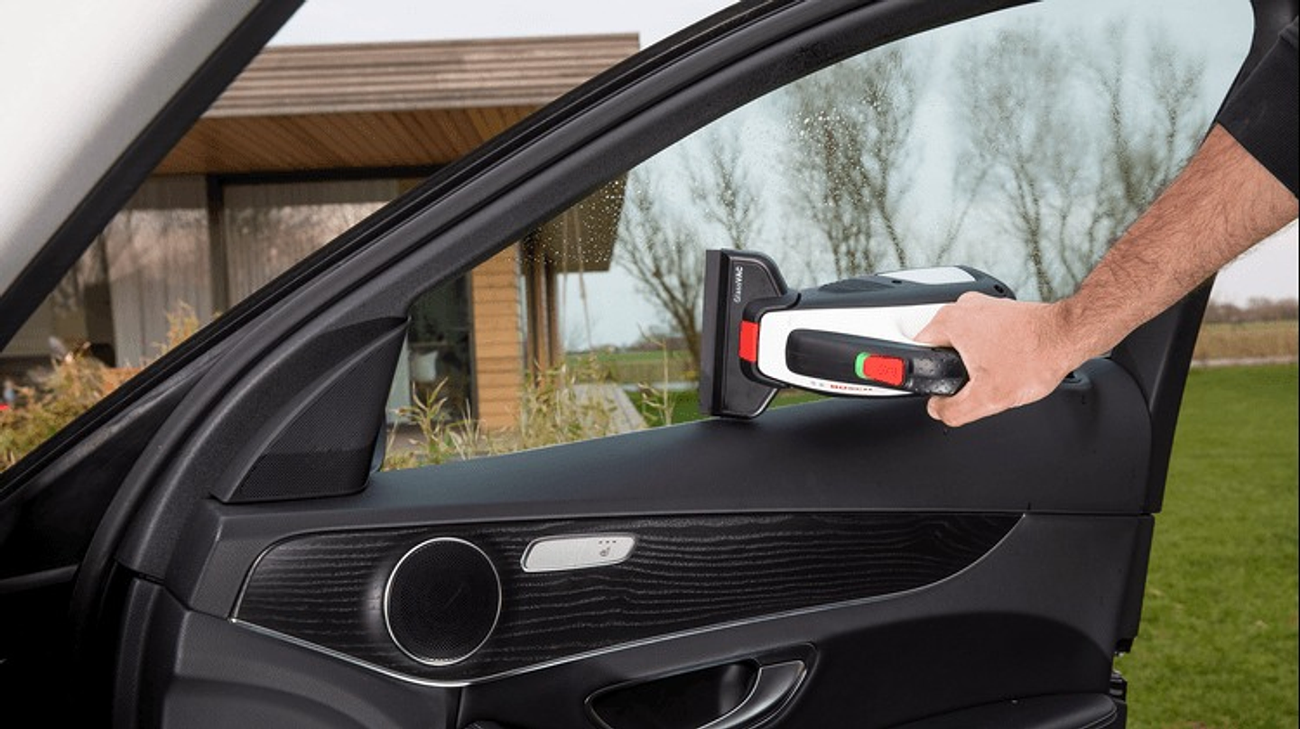 Aspirador de janelas GlassVAC Solo Plus - Com vaporizador BOSCH DIY 5